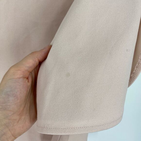 Ann Taylor Pink 3/4 Sleeve Boxy Blouse size XS - Picture 4 of 6